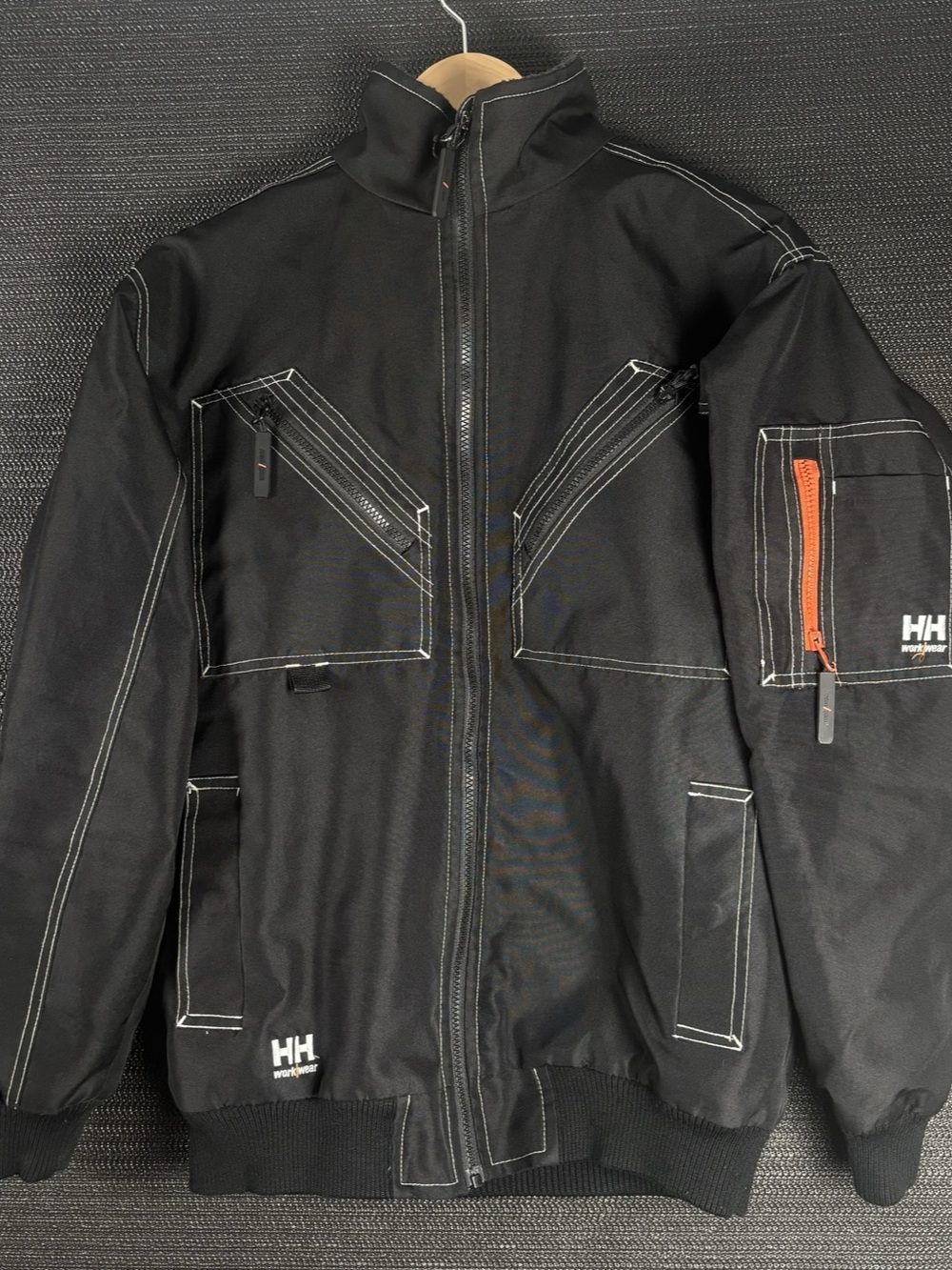 Helly Hansen Workwear Jacket Black Size Medium
